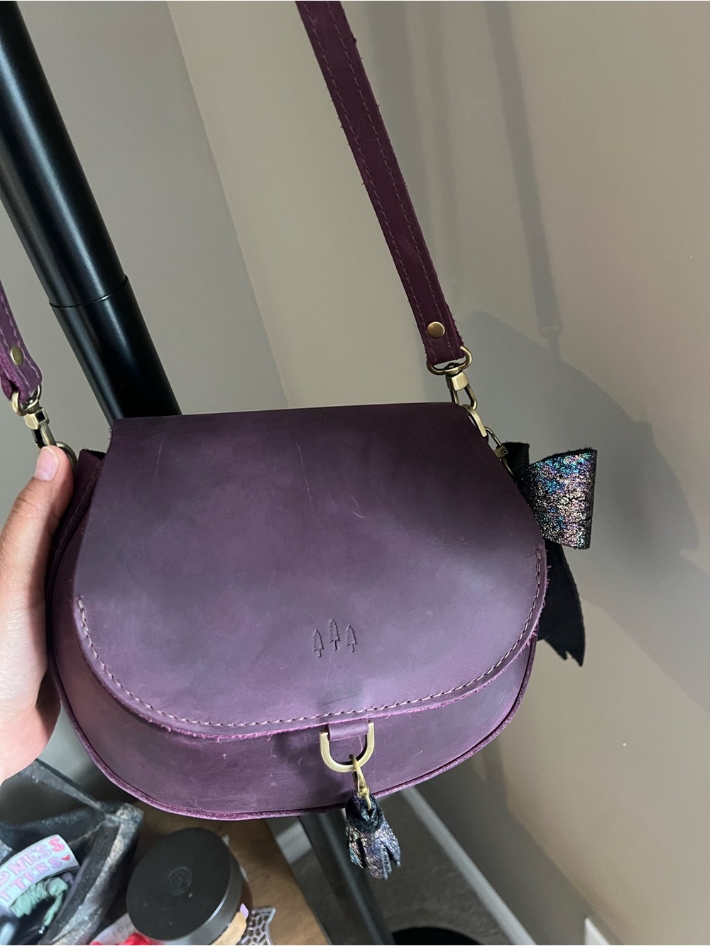 Portland leather goods small larkspur Monaco